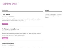 Tablet Screenshot of extreme-shop.cz